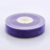 Polyester Velvet Ribbon for Gift Packing and Festival Decoration