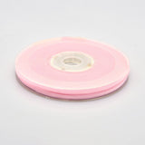 1 Roll Single Face Velvet Ribbon, Stripe Ribbon, Two Tone, Pink & Lilac, 3/8 inch(9.5mm), about 50yards/roll(45.72m/roll)