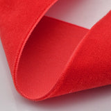 1 Set 12 Colors Single Face Velvet Ribbon, Mixed Color, 3/8 inch(9.5mm), about 1m/bundle,12 bundle/set