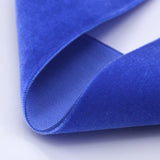 1 Roll 90% Polyamide 10% Polyester Single Face Velvet Ribbon, Black, 1/4 inch(6.5mm), about 200yards/roll(182.88m/roll)