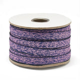 50 Yard Gold and Silver Sparkle Elastic Side Nylon Ribbon, Webbing Garment Sewing Accessories, Lilac, 5/8 inch(15mm), about 50yards/roll(45.72m/roll)