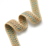 21 Strand Nylon Ribbons, Herringbone Weave Ribbon, White, 1 inch(25mm), about 2m/strand
