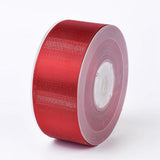 1 Roll Satin Ribbon, Single Face Satin Ribbon, Nice for Party Decorate, Gold, 1/4 inch(6mm), 100yards/roll(91.44m/roll)