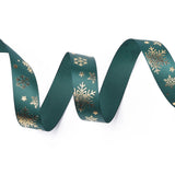 20 Yards Christmas Printed Polyester Satin Ribbon