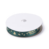 20 Yards Christmas Printed Polyester Satin Ribbon