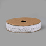 50 Roll Cotton Ribbons, White, 5/8 inch(16mm), about 2yards/roll(1.83m/roll)
