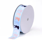 Single Face Bunny Printed Polyester Grosgrain Ribbons