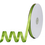 5 Roll Heart Pattern Single Face Satin Ribbon, Polyester Ribbon, White, 7/8 inch(22mm), about 20yards/roll(18.288m/roll)