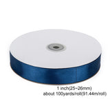 1 Roll Satin Ribbon, Single Face Satin Ribbon, Nice for Party Decorate, Purple, 1/4 inch(6mm), 100yards/roll(91.44m/roll)