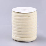 50 Yards Bisuqe Single Face Velvet Ribbon for Christmas Wedding Wrapping Crafts Decoration Favors