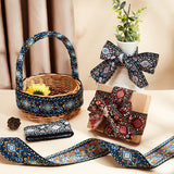 5.46M 3 Styles Ethnic Style Embroidery Polyester Ribbons