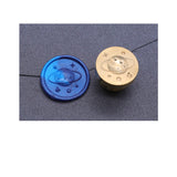 2 pc Golden Tone Wax Seal Brass Stamp Head, for Invitations, Envelopes, Gift Packing, Planet, 20mm