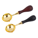 2 Pieces Sealing Wax Melting Spoon
