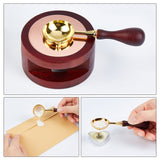 2 Pieces Sealing Wax Melting Spoon