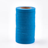 Globleland Wrinkled Paper Roll, For Party Decoration, Dodger Blue, 12mm, about 30yards/roll, 12rolls/group