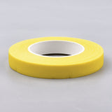 Globleland Wrinkled Paper Roll, For Party Decoration, Yellow, 12mm, about 30yards/roll, 12rolls/group