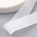Globleland Wrinkled Paper Roll, For Party Decoration, White, 12mm, about 30yards/roll, 12rolls/group