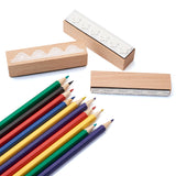 Globleland Painting & Drawing Supplies, Colored Pencils and Wooden Stamps, Mixed Color, 177x7mm