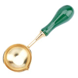 Vintage Brass Wax Melting Spoon