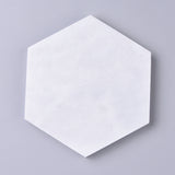 Light Grey Hexagon Marble Wax Seal Mat