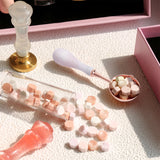 Pink Sealing Wax Spoon