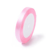 Breast Cancer Pink Awareness Ribbon Making Materials 3/8 inch(10mm) Satin Ribbon for Belt Gift Packing Wedding Decoration