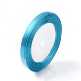 1/4 inch(6mm) Blue Satin Ribbon