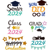 Graduation Theme Cutting Dies, 2pcs/set