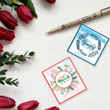 Globleland Custom PVC Plastic Clear Stamps, for DIY Scrapbooking, Photo Album Decorative, Cards Making, Word, 160x110x3mm