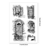Globleland Custom PVC Plastic Clear Stamps, for DIY Scrapbooking, Photo Album Decorative, Cards Making, Others, 160x110x3mm