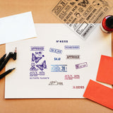 Globleland PVC Plastic Stamps, for DIY Scrapbooking, Photo Album Decorative, Cards Making, Stamp Sheets, Film Frame, Stamp Pattern, 15x15cm
