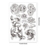Koi Fish Clear Stamps