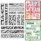 Strip Background Clear Stamps