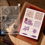 Wall Background Clear Stamps
