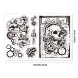 Skull Clear Stamps