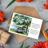 Globleland PVC Sakura Stamp, for DIY Scrapbooking, Tree, 100x100mm