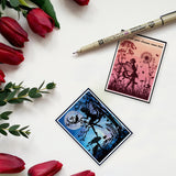 Globleland Custom PVC Plastic Clear Stamps, for DIY Scrapbooking, Photo Album Decorative, Cards Making, Angel & Fairy, 160x110x3mm