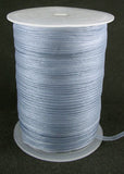 1 Roll Organza Ribbons, Chiffon Satin Ribbon, for Gift Wrapping, Valentine's Day, Wedding, Birthday Party Decorate, Blue, 3/4 inch(20mm), about  200 yards/roll(182.88m/roll)