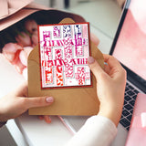Strip Background Clear Stamps