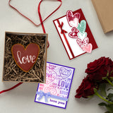 Heart Film Frame Clear Stamps
