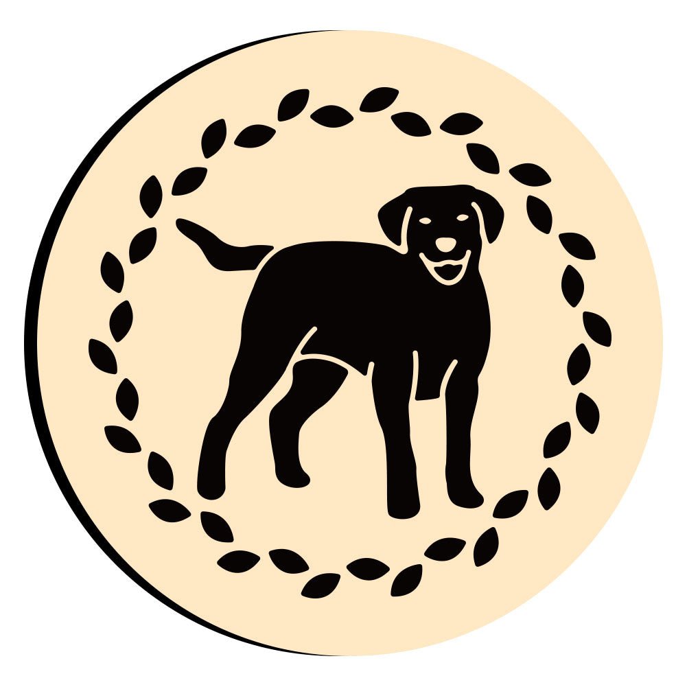 Labrador Dog Wax Seal Stamps - CRASPIRE