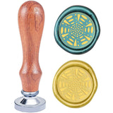Lace Wood Handle Wax Seal Stamp - Globleland