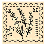 Lavender Square Wax Seal Stamps - Globleland