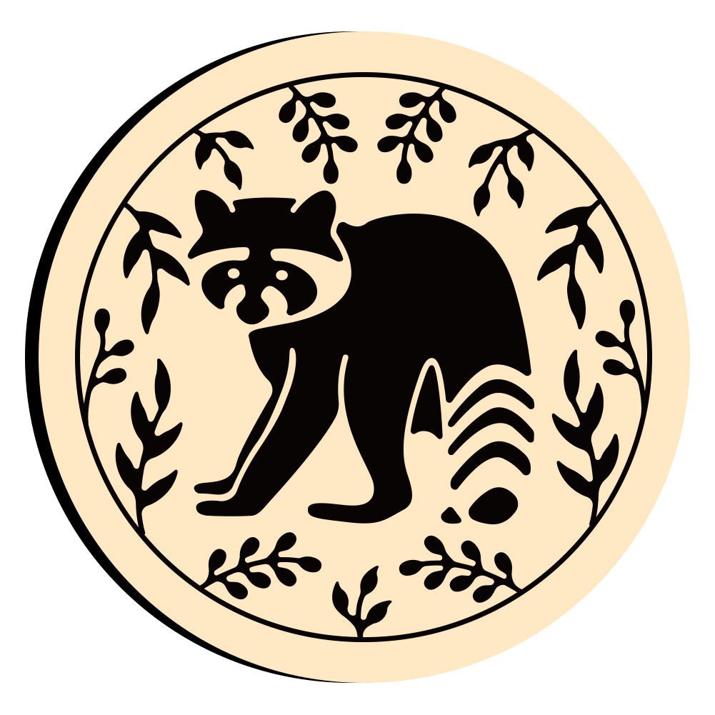 Raccoon Wax Seal Stamps - CRASPIRE