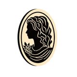 Retro European Lady Oval Wax Seal Stamps - Globleland