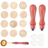 Wax Seal Stamp Kit(Chinese Zodiac Signs)